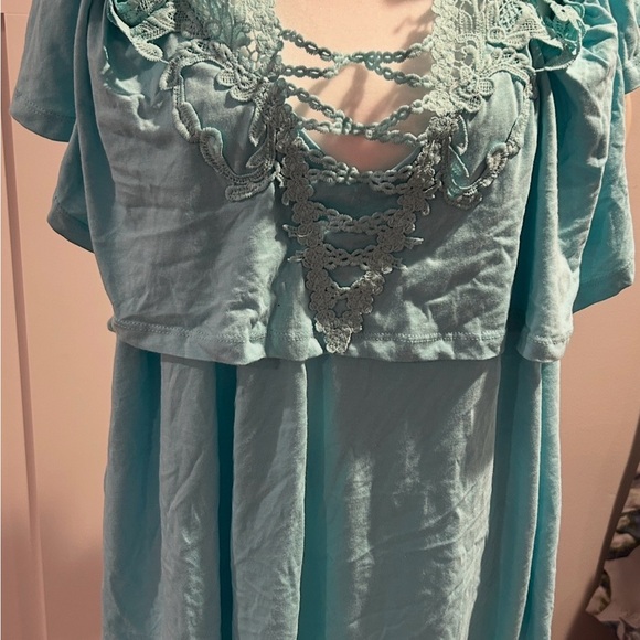 Plus Size Off Shoulder Top - Picture 7 of 8